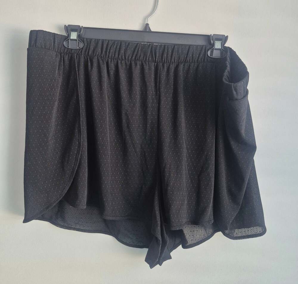 Torrid Sleep Black Pull On Shorts - Size 4 Plus (4X)